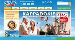Desktop Screenshot of nikal-zajezdy.cz