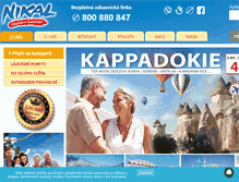 Tablet Screenshot of nikal-zajezdy.cz